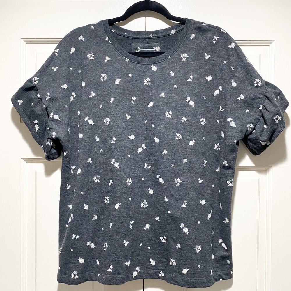 Floral Gray Sonoma Top